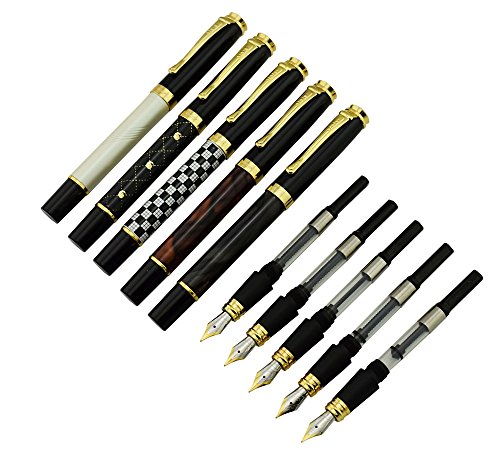 5 x Jinhao 500 Fountain Pen Luxury Style 5 colors