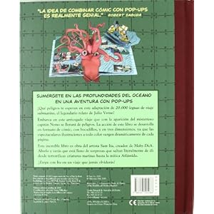 20.000 leguas de viaje submarino / 20,000 Leagues Under the Sea: Un libro con pop-ups