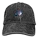 Produktbild Presock Astronauts Paint Galaxy Denim Hat Adjustable Female Fitted Baseball Caps