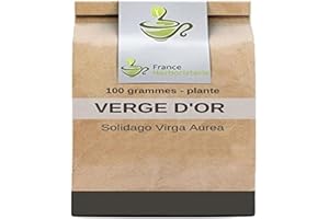 FRANCEHERBORISTERIE Tisane Verge d'or (Solidage) plante 100 GRS Solidago virga aurea