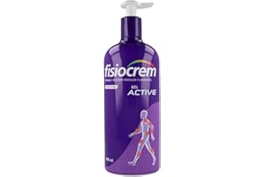 FISIOCREM GEL ACTIVE | 600ml | Preparación Músculos y Ligamentos | Vida cotidiana o ejercicio físico | Crema Masaje | Melaleuca, Árnica, Hypericum Perforatum, Calendula | Formato familiar