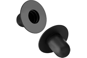 PUCIO 2 Stück Pool Stopfen, Kompatibel mit Intex und Bestway, Filterpumpen Sieblochstopfen Pool Loch Stopfen Schwimmbad Stopfen für Oberirdische Pools，Schwimmbad Dichtstopfen (Schwarz)