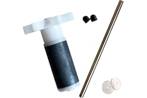 JZSMY Model SSP-H-20-M & SB-20M do wirnika Intex Suitable Pure Spa Type for Water Pump, magnes w zestawie 1 x wałek ze stali nierdzewnej i 2 szt. Bushes