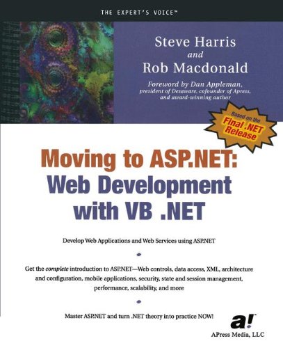 Download Moving to ASP.NET: Web Development with VB .NET (Expert's Voice)