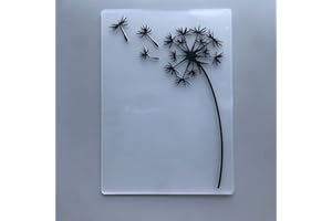 DZIXY Oltre 20 EUR 0 Spedizione NEW Dandelion Piegatrici Embossing Folders for Cards Making Supplies DIY Papers Photo Album Crafts 3D Scrapbooking Plastic Stencils
