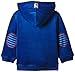 Eltern by Salt & Pepper Baby Boys E Jacket Let's Fly Nicki Plain Hooded Long Sleeve Sweatshirt, Blue (french Blue 473), 0-3 Months (Manufacturer size: 62)