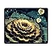 Produktbild Wireless Mouse Pad, Digital Art Heart Flora Mouse Pads, FoldableMouse Pad Mat for Women Men at Home or Work