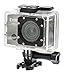 Produktbild Eurosell Full HD Actionkamera - Sport Action Cam WLAN GPS Fernbedienung - Unterwasser Gehäuse - 1080p Fahrradhalterung Helmhalterung + Android + iOs App für Smartphone / iphone