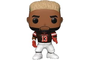 Funko Pop! NFL: Browns-Odell Beckham Jr. - (Home Jersey) - Figura de Vinilo Coleccionable - Idea de Regalo- Mercancia Oficial - Juguetes para Niños y Adultos - Sports Fans