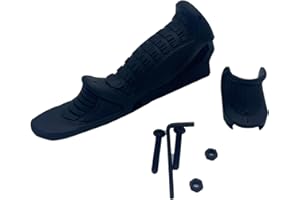 HOUSON Airsoft FrontGriff, Nylon Ergonomischer Griff Taktischer Griff Vertikaler Griff für 20mm Picatinny Schiene Montage（P-TK）