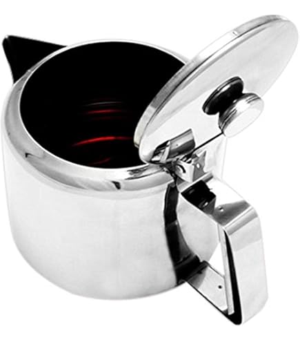 Teiera ILSA Alpi In Acciaio Inox 18/10 - Per 2 Tazze, Con Filtro Integrato