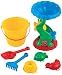 Produktbild Sandset Kaya Sandmühle Strandset Strandspielzeug Sandspielzeug Spielzeug Set Kinderspielzeug Schaufel Sandkasten Strand Sand Eimer Harke Förmchen Kinder