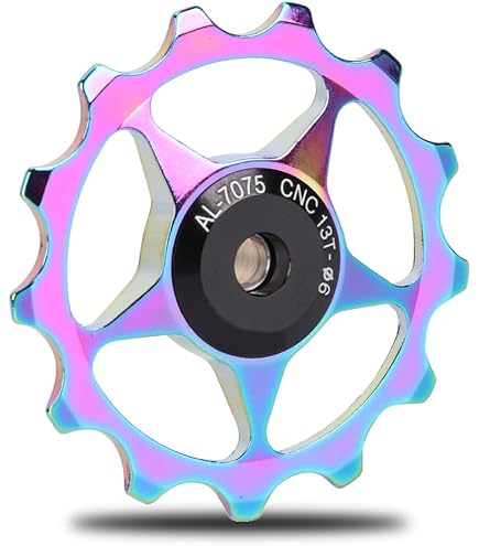 Poulies Dérailleur Arrière Vélo - 11T/13T En Aluminium Pour VTT Et Vélo De Route 7-10 Vitesses