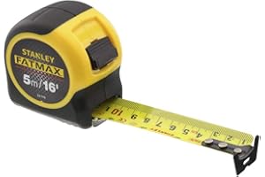 Stanley Fatmax 0-33-719 Flessometro / metro a nastro in pollici/millimetri da 5 m