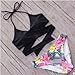 Price comparison product image Dasuke 2017 new swimsuit bikini sexy swimwear black M