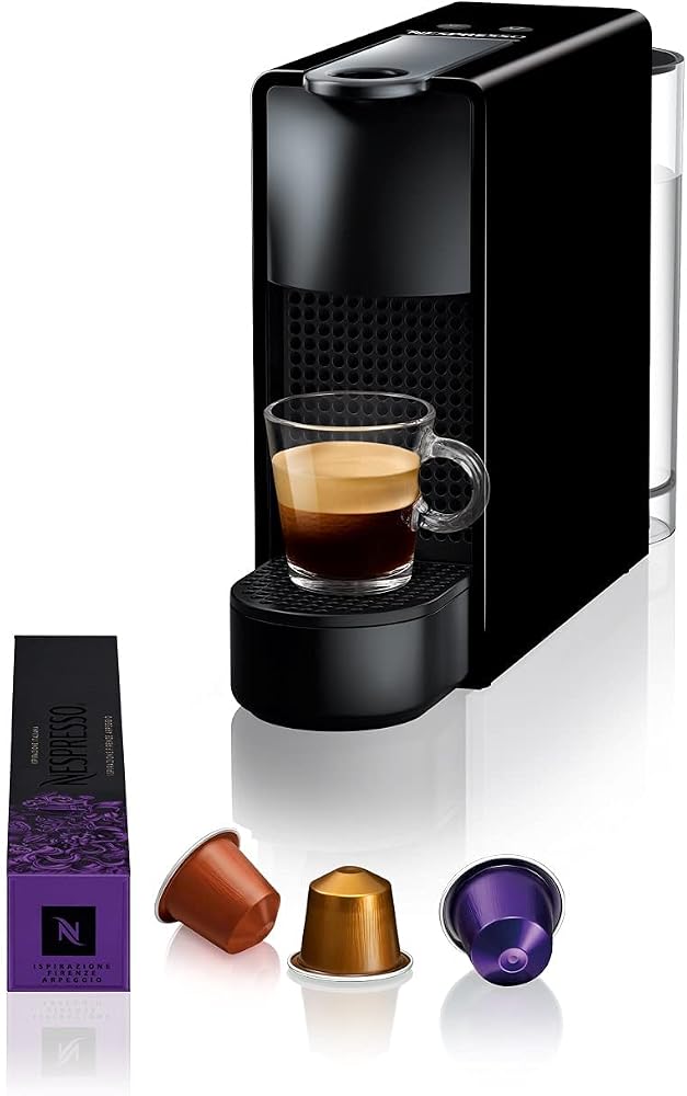 Nespresso C30 Essenza Mini Kapsüllü Kahve Makinesi, Siyah