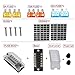 Produktbild OUYAWEI Practical Auto Parts Fuse Block 1-6 Circuit with Independent Negative Electrode Function 6-Way Fuse Box Support Current Max 20A Total Current Max 75A