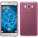 Produktbild PhoneNatic Case für Samsung Galaxy J7 (2016) J710 Hülle Silikon pink transparent + 2 Schutzfolien
