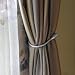Produktbild Vorhang Raffhalter, U-Top Vorhang U Mode Metallhaken Halter, Fenster Vorhang Raff Haken Gardinen Raffhalter (Ein Paar, Silber)