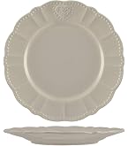 Piatto Fondo Villeroy & Boch Cellini 24 Cm, Porcellana Premium Bianca, Adatto A Microonde E Lavastoviglie