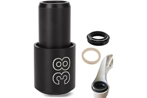 vbaxy Strumento di montaggio per guarnizione antipolvere Forcella antipolvere Driver per attrezzi di montaggio Fox Rockshox Forcella ammortizzata inferiore gamba 30 mm 32 mm 34 mm 35 mm 36 mm 38 mm 40