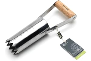 Burgon & Ball Pot à bulbes en Acier Inoxydable, Longueur 29 cm x Largeur 7 cm