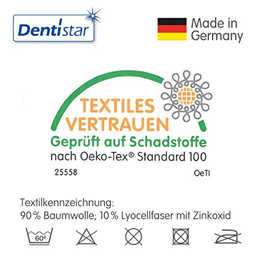 Dentistar® Zahnpflege-Fingerling 2er-Set – Zahnreinigung für Babys 0- 12 Monate – antibakterielles Mundpflegeset – Made in Germany - 4
