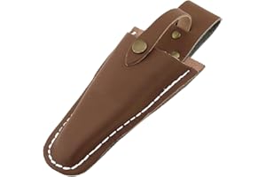 TEOZBLU Funda para Tijeras Podar Herramientas, Funda de Piel para Tijeras, Funda de Cuero para Podadora,Fundas De Cuero para Tijeras, Cinturón con Hebilla para Cuchillos y Tijeras de Jardín