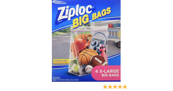 Johnson S C Inc Ziploc Big Storage Bag Xl Ziploc Big Bags Amazon De Schuhe Handtaschen