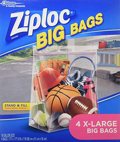 Johnson S C Inc65644Ziploc Big Storage Bag-XL ZIPLOC BIG BAGS
