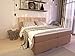 Produktbild Boxspringbett ka-line® 200x200cm Beige H3 mit Füßen Polsterbett Premium Hotelbett Bett amerikanische Doppelbett Luxus Komfort