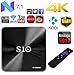 Produktbild Smart TV Box, Android 7.1, 2G RAM, 16G EMCC ROM Amlogic S912 64bit Octa-core, DDR4, Mit WIFI2.4/5G, HDMI2.0, 1000M LAN, smart set-top boxes 4K Playing, Bluetooth4.1