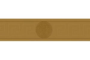 A.S. Creation 935222 Line Versace 3 Pattern Paper Wallpaper, Multi-Colour