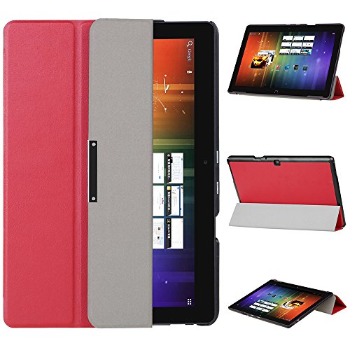 F G S Case para Tablet Bq Aquaris M10 - Funda para Aquaris M10  color rojo