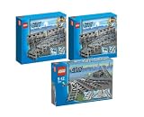 Lego City 7499 Flexible Schienen 2er Set und 7895 Weichen - LEGO
