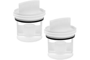 BAMYLI 2 Stücke Flusensieb für Bosch Siemens Waschmaschine & Waschtrockner – Kompatibel mit Constructa, Neff, Askoll Pumpenmodellen 00647920/00605010/00602008 (iQ100-iQ800, Avantixx, Logixx, Maxx, Serie 2/4)