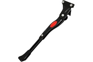 Hyuhome Bike Kickstand 24/26/28 Inch Wheel,Adjustable Bicycle Stand,Bicycle Side Kickstand for Electric Bike,Mountain Bike Kick Stand Support Aluminium alloy