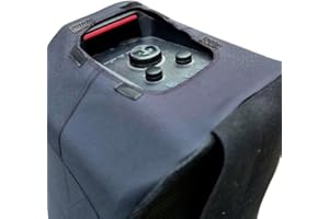 STYRIALUX Schutzhülle passend für Teufel Rockster Air 2 (neue Generation), Abdeckung Lautsprecher Schutz Hülle Staubhülle Staubschutz