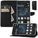 Produktbild MOELECTRONIX Buch Klapp Tasche Schutz Hülle Wallet Flip Case Etui für Huawei P9 Lite VNS-L01 L21 L31
