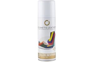 COSMETIC LEATHER PRODOTTI PROFESSIONALI PER LA CURA DELLA PELLE Spray ravvivante Scarpe camoscio Tela e Nabuk 6 COLORI DISPONIBILI Color Reviver 200 ml
