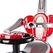 Push Power Ride-on KP0558W Baby Walker RIDE ON push along CUTE CAR 3in1 with Parent Handle 3 colour (KP0558WR RED)