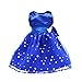 Produktbild Mode Paillette Sleeveless Partei-Kleid Exquisite nettes Kleid für 18 Zoll American Girl Dolls Blau