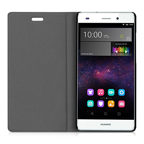 kwmobile Funda para Huawei P8 Lite 2015 - Carcasa con Tapa Tipo Libro para m vil - Case Protector en Negro reviews kwmobile Funda para Huawei P8 Lite 2015 - Carcasa con Tapa Tipo Libro para m vil - Case Protector en Negro