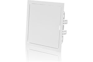 ABOUT VENT Sportello di ispezione in metallo, 200 x 200 mm, in acciaio zincato, sportello di manutenzione, sportello di ispezione, sportello di manutenzione