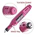 Neverland Beauty Manicure Pedicure Electric Tools Drill File Nail Art Pen Shape Polish Machine Pink