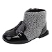 Produktbild Sannysis Winter Warm Schuhe Kinder Mdchen Verdicken Stiefeletten Leder Stiefel Prinzessin Schuhe Warme Schneeschuhe