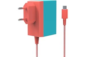 VUOHOEG 39W Netzteil Ladegerät Kompatibel für Nintendo Switch OLED/Lite/Dock/Pro/Controller Unterstützt TV-Modus, Handheld Docking Station USB Typ C Netzadapter