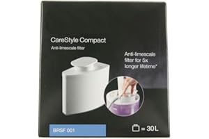 N2 ELECTROITALY per Braun BRSF001 Cartuccia anticalcare per Ferro da Stiro a Caldaia Braun Serie CareStyle Compact, indicazione luminosa per la sostituzione facile e intuitiva