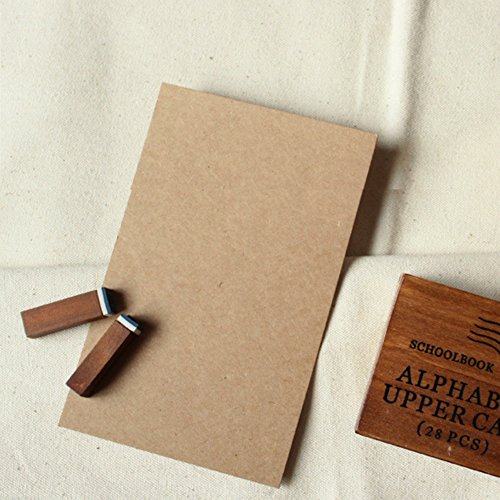 hamhsin 100, A6, blanko Papier/Visitenkarten/WORT-DIY Postkarte/Nachricht Karte DIY Geschenk Karte - 2