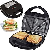 Syntrox Germany Edelstahl Maker Sandwichmaker Chefmaker SM-1300W Sandwich Delight mit herausnehmbaren Backplatten Syntrox Germany Edelstahl Maker Sandwichmaker Chefmaker SM-1300W Sandwich Delight mit herausnehmbaren Backplatten